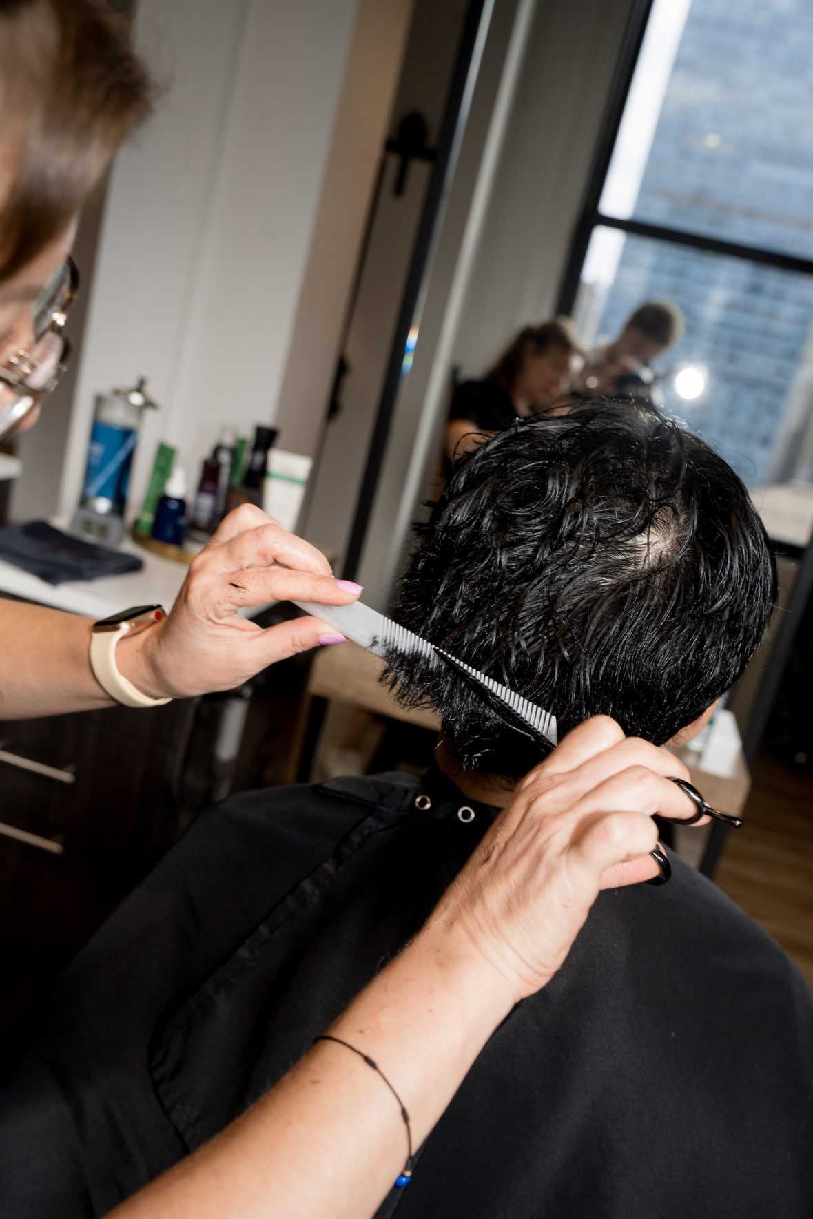 Men's haircut